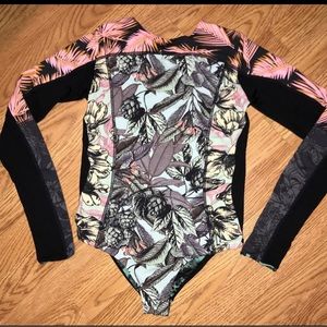 Maaji long sleeve one peice Rashguard